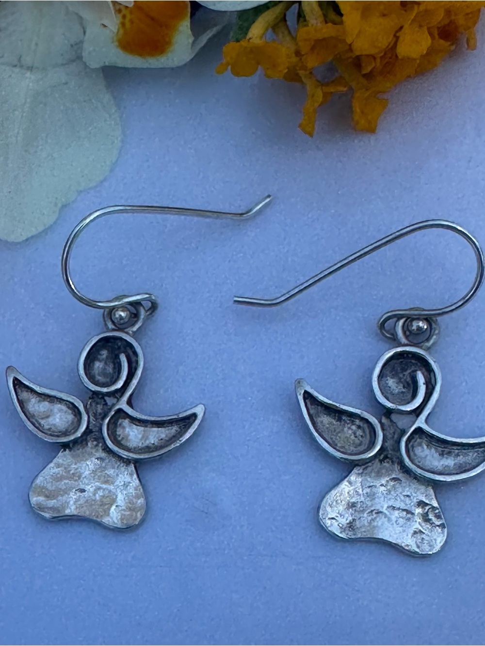Silpada Sterling Silver Angel Drop Earrings